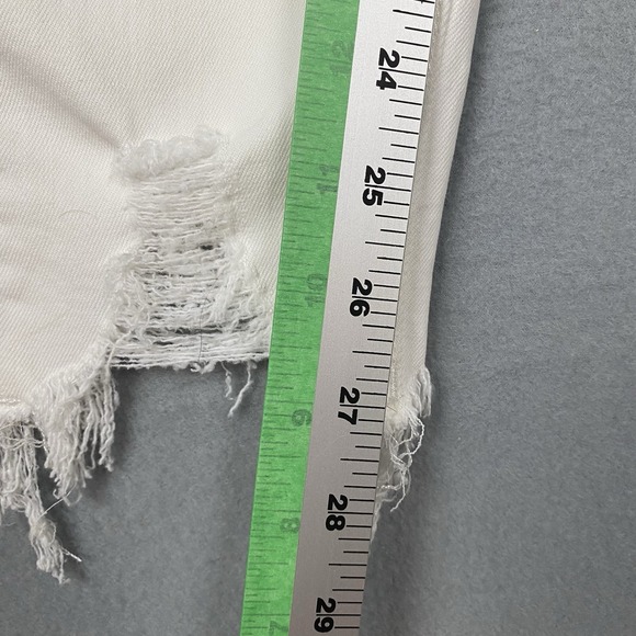 DL1961 Chrissy Ankle Jeans Womens 28 Ultra High Rise Instasculpt Skinny White - Picture 10 of 10